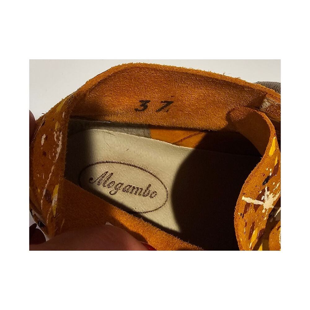 Mogambo Boots Handmade (Spain) Leather Desert Safari Chukka Sz 6.5 US NEW - Picture 5 of 8